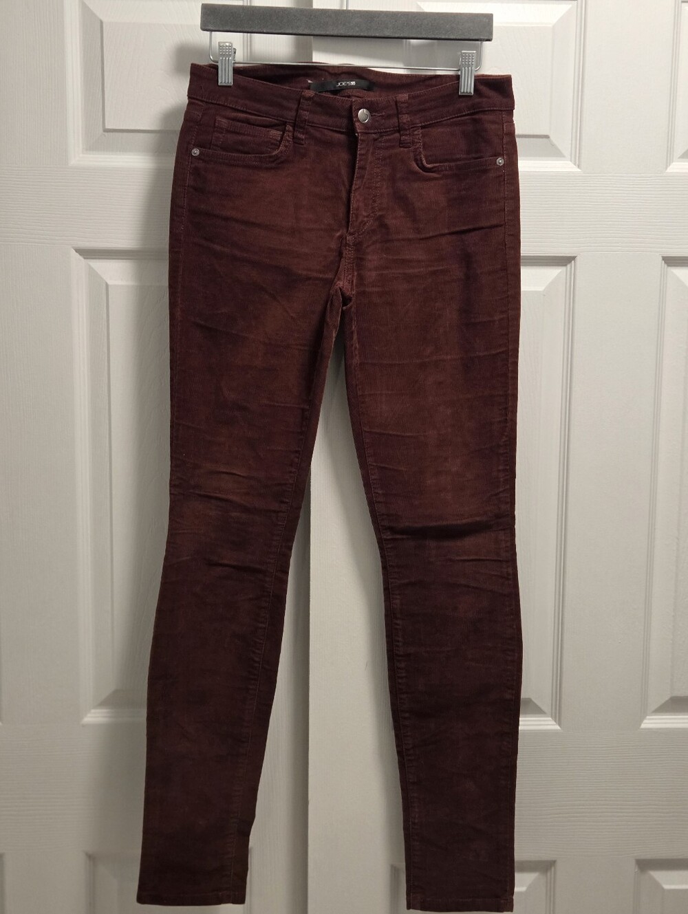 Joe's Jeans Skinny Visionaire Corduroy Size 27 - Reddish Brown